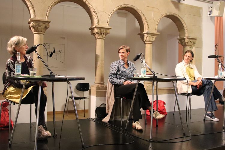 Antje Rávik Strubel im Gespräch mit Christina von Braun und Catherine Newmark © LCB