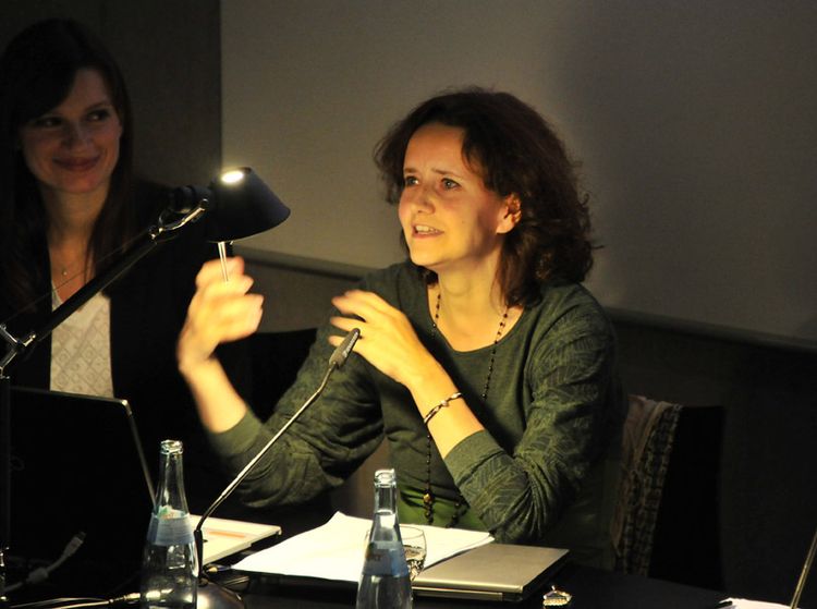 Nadja Grabsch und Julia Schoch in Marbach, 08.10.2015 © DLA Marbach/Tremmel