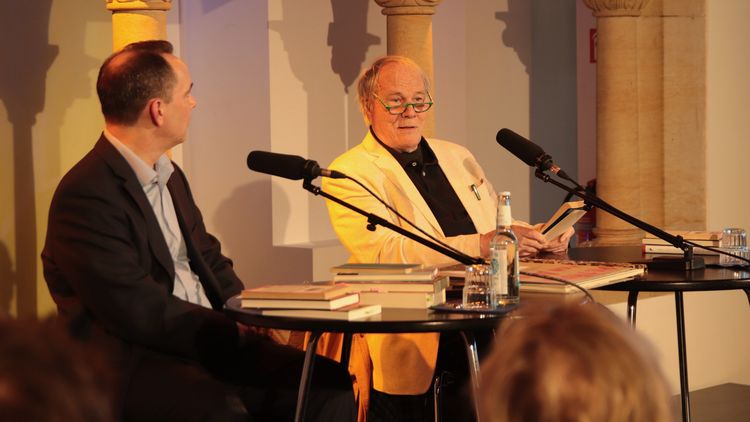 Oliver Lubrich und Hans Christoph Buch © LCB Oliver Lubrich und Hans Christoph Buch © LCB