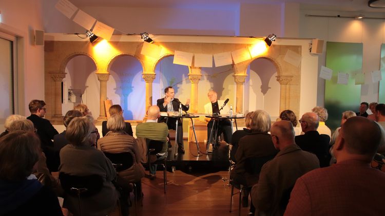 Oliver Lubrich und Hans Christoph Buch © LCB Oliver Lubrich und Hans Christoph Buch © LCB