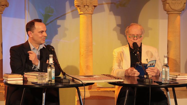 Oliver Lubrich und Hans Christoph Buch © LCB Oliver Lubrich und Hans Christoph Buch © LCB