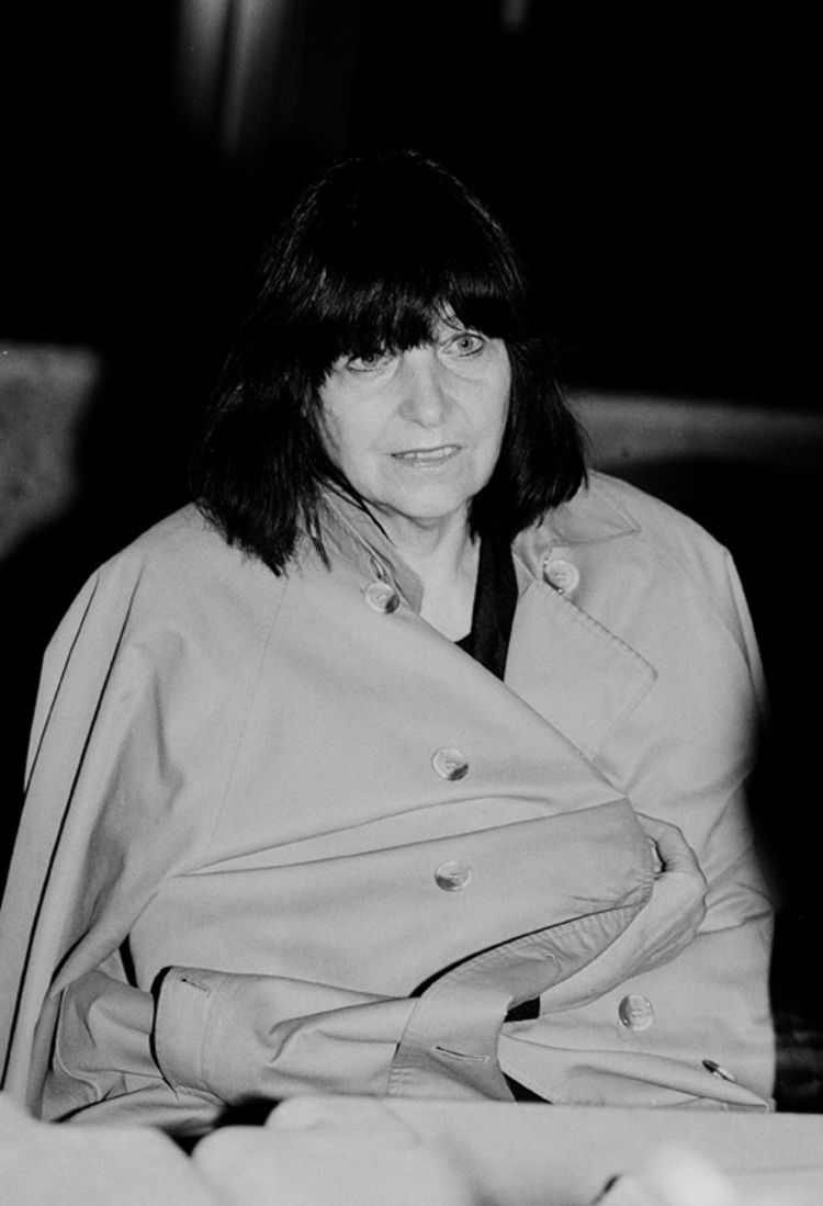 Friederike Mayröcker in Marbach, 17.05.1989 © Mathias Michaelis / DLA Marbach