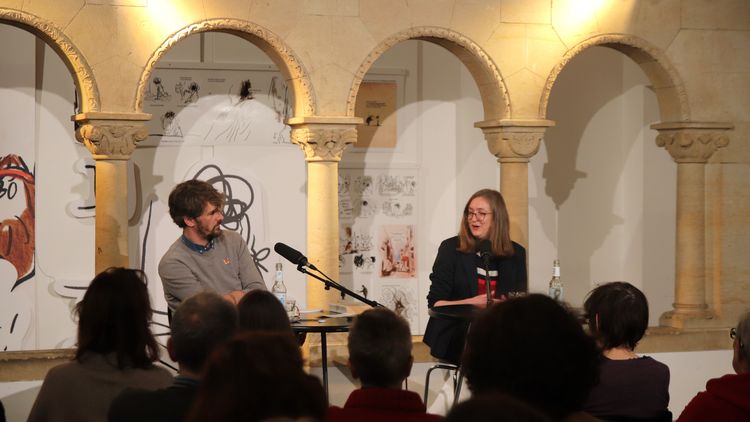 Hannes Köhler und Inger-Maria Mahlke &copy; LCB