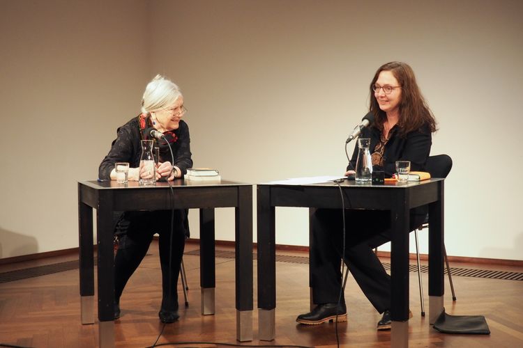 Helga Schubert und Beate Tröger © Clara van Handel Helga Schubert und Beate Tröger © Clara van Handel