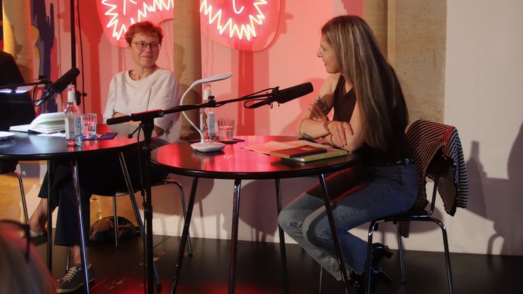 Andrea Roedig und Marlen Hobrack © LCB Andrea Roedig und Marlen Hobrack © LCB