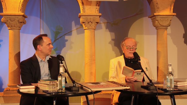 Oliver Lubrich und Hans Christoph Buch © LCB Oliver Lubrich und Hans Christoph Buch © LCB