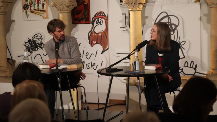 Hannes Köhler und Inger-Maria Mahlke &copy; LCB