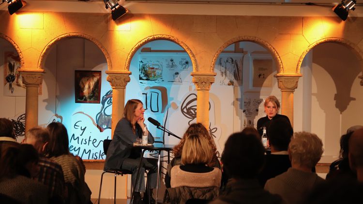Inga Machel und Insa Wilke © LCB Inga Machel und Insa Wilke © LCB
