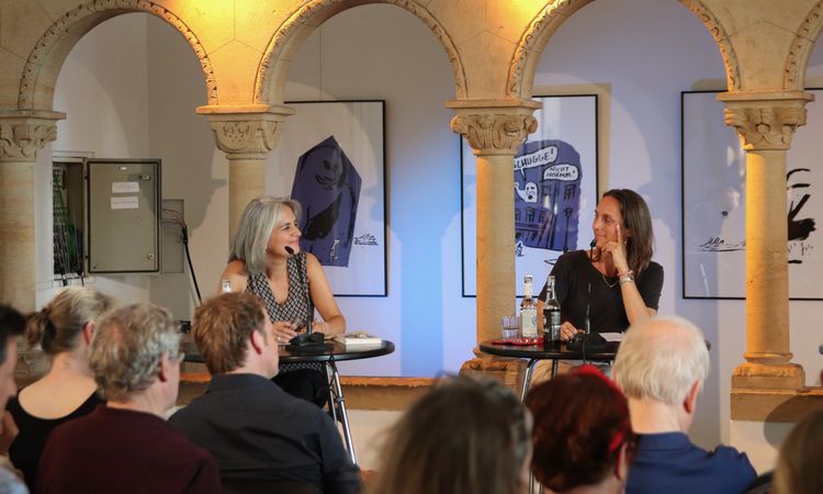 Shirin Sojitrawalla und Katharina Teutsch © LCB Shirin Sojitrawalla und Katharina Teutsch © LCB